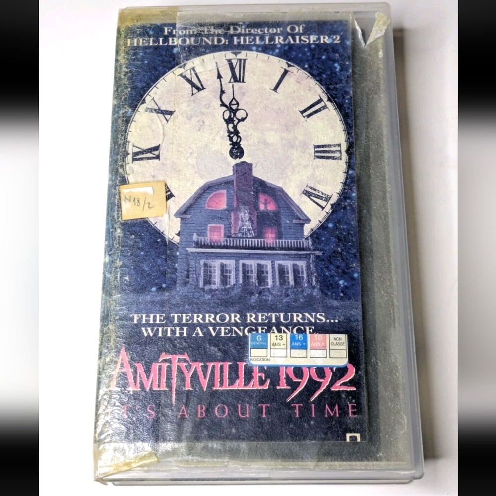 Amityville 1992 It's About Time VHS